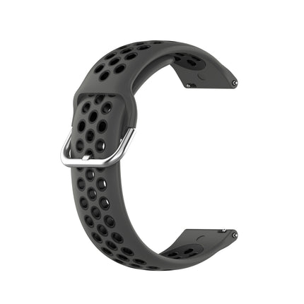 Two-color Silicone Replacement Strap Watchband, For Samsung Galaxy Watch4 Classic 46mm