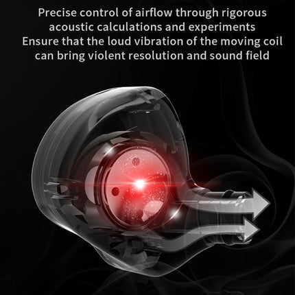 QKZ AK6 3.5mm In-Ear Wired Subwoofer Sports Earphone, Cable Length: About 1.2m, 1 PCS, 1 Pair