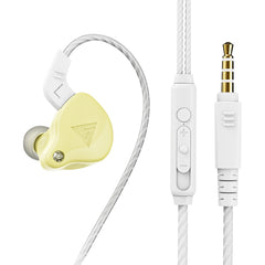 QKZ AK6-X 3.5mm In-Ear Wired Subwoofer Sports Earphone with Microphone, Cable Length: About 1.2m, 1 PCS