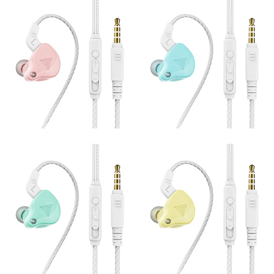 QKZ AK6-X 3.5mm In-Ear Wired Subwoofer Sports Earphone with Microphone, Cable Length: About 1.2m, 1 PCS