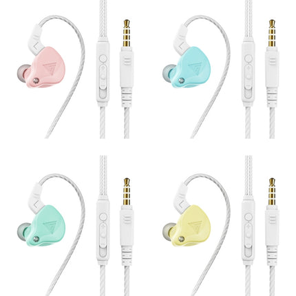 QKZ AK6-X 3.5mm In-Ear Wired Subwoofer Sports Earphone with Microphone, Cable Length: About 1.2m