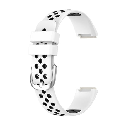 Two-color Silicone Replacement Strap Watchband, For Fitbit Luxe
