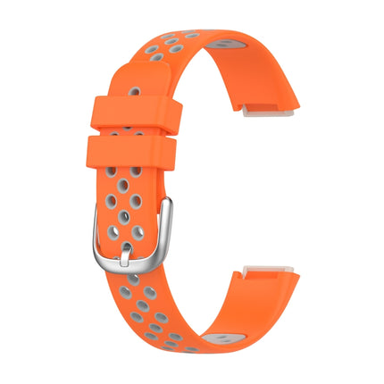 Two-color Silicone Replacement Strap Watchband, For Fitbit Luxe