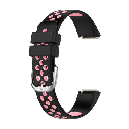 Two-color Silicone Replacement Strap Watchband, For Fitbit Luxe