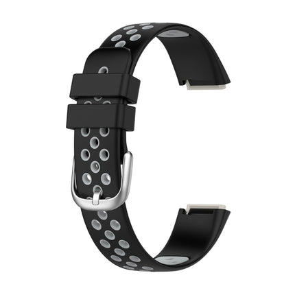 Two-color Silicone Replacement Strap Watchband, For Fitbit Luxe