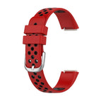 For Fitbit Luxe / Red Black