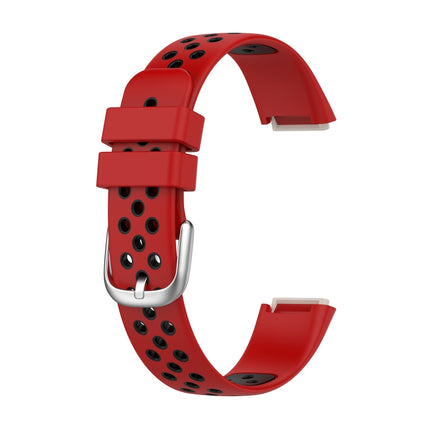 Two-color Silicone Replacement Strap Watchband, For Fitbit Luxe