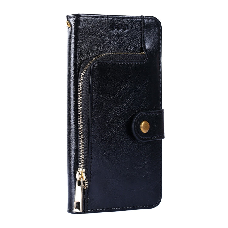 Zipper Bag PU + TPU Horizontal Flip Leather Case with Holder & Card Slot & Wallet & Lanyard, For LG K22, For OnePlus 9, For OnePlus 9 Pro, For OnePlus Nord CE 5G, For OnePlus 9R