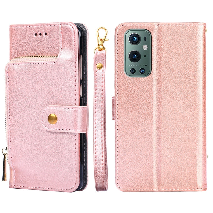 Zipper Bag PU + TPU Horizontal Flip Leather Case with Holder & Card Slot & Wallet & Lanyard, For LG K22, For OnePlus 9, For OnePlus 9 Pro, For OnePlus Nord CE 5G, For OnePlus 9R