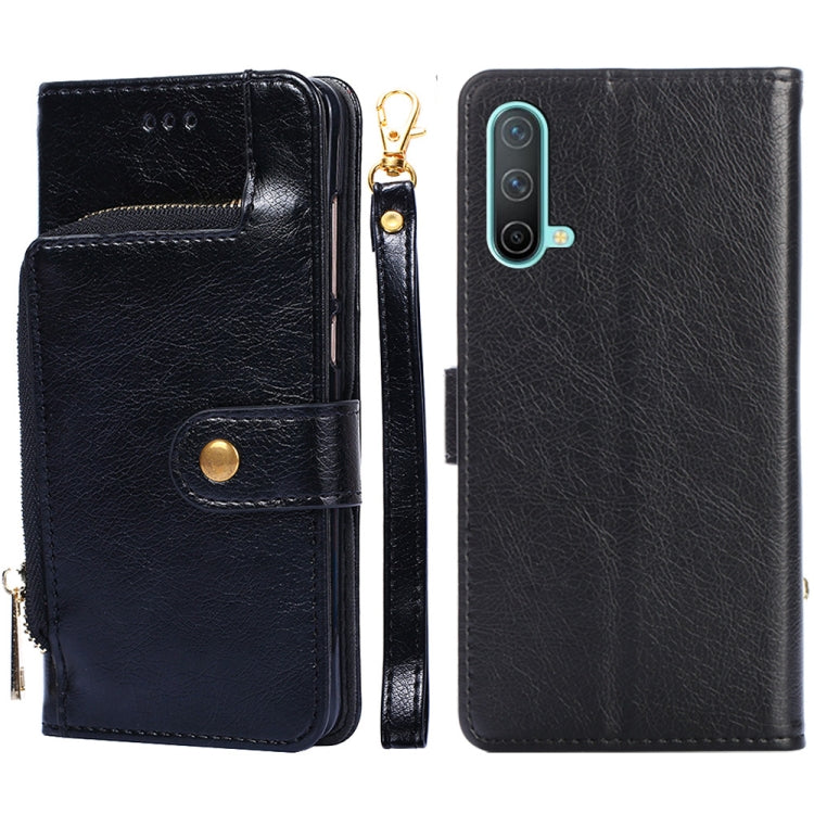 Zipper Bag PU + TPU Horizontal Flip Leather Case with Holder & Card Slot & Wallet & Lanyard, For LG K22, For OnePlus 9, For OnePlus 9 Pro, For OnePlus Nord CE 5G, For OnePlus 9R