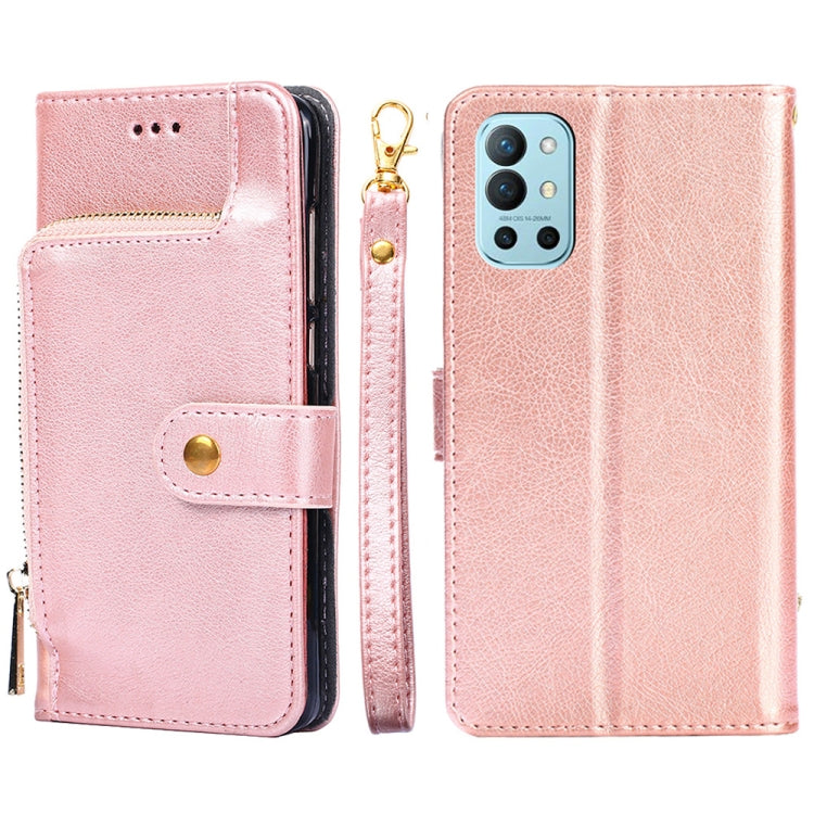 Zipper Bag PU + TPU Horizontal Flip Leather Case with Holder & Card Slot & Wallet & Lanyard, For LG K22, For OnePlus 9, For OnePlus 9 Pro, For OnePlus Nord CE 5G, For OnePlus 9R