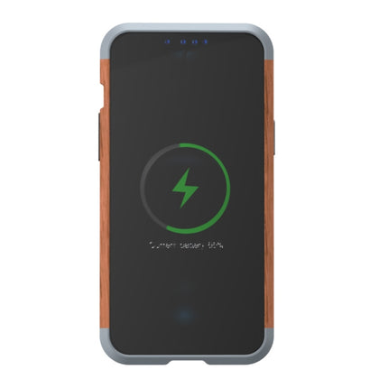 R-JUST Shockproof Iron + Wood Bumper Protective Case