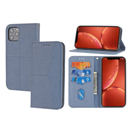 Funda de piel sintética con tapa horizontal magnética con costuras de textura tejida, soporte, ranuras para tarjetas, billetera y cordón, para iPhone 12 Pro Max, para iPhone 13 mini, para iPhone 13, para iPhone 13 Pro, para iPhone 13 Pro Max
