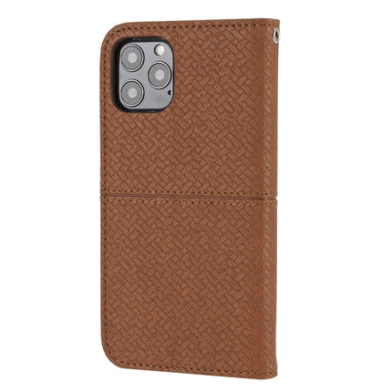 Funda de piel sintética con tapa horizontal magnética con costuras de textura tejida, soporte, ranuras para tarjetas, billetera y cordón, para iPhone SE 2022/SE 2020/8/7, iPhone XR, iPhone X/XS, iPhone XS Max