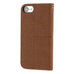 Woven Texture Stitching Magnetic Horizontal Flip PU Leather Case with Holder & Card Slots & Wallet & Lanyard, For iPhone SE 2022 / SE 2020 / 8 / 7, For iPhone XR, For iPhone X / XS, For iPhone XS Max