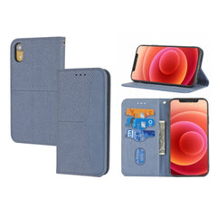 Woven Texture Stitching Magnetic Horizontal Flip PU Leather Case with Holder & Card Slots & Wallet & Lanyard, For iPhone SE 2022 / SE 2020 / 8 / 7, For iPhone XR, For iPhone X / XS, For iPhone XS Max