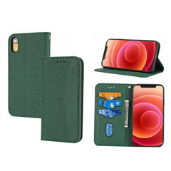 Woven Texture Stitching Magnetic Horizontal Flip PU Leather Case with Holder & Card Slots & Wallet & Lanyard, For iPhone SE 2022 / SE 2020 / 8 / 7, For iPhone XR, For iPhone X / XS, For iPhone XS Max