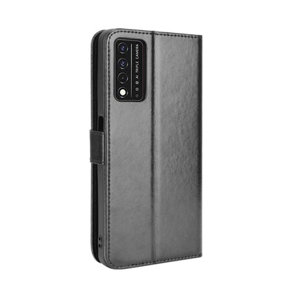 Funda de cuero con tapa horizontal con textura Crazy Horse, ranuras para tarjetas y cordón, para Infinix Note 10, para Blackview A100, para Oukitel C21 Pro, para Oukitel C21, para Umidigi Power 5, para ZTE Blade A51, para ZTE Blade A71