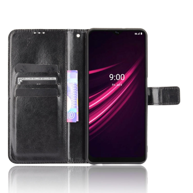 Horizontale Klapphülle aus Leder mit Crazy Horse-Textur, Halter, Kartenfächern und Trageband, für Infinix Note 10, für Blackview A100, für Oukitel C21 Pro, für Oukitel C21, für Umidigi Power 5, für ZTE Blade A51, für ZTE Blade A71