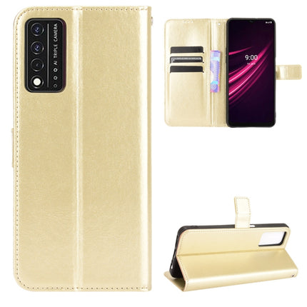 Horizontale Klapphülle aus Leder mit Crazy Horse-Textur, Halter, Kartenfächern und Trageband, für Infinix Note 10, für Blackview A100, für Oukitel C21 Pro, für Oukitel C21, für Umidigi Power 5, für ZTE Blade A51, für ZTE Blade A71