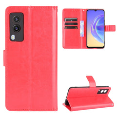 Crazy Horse Texture Horizontal Flip Leather Case with Holder & Card Slots & Lanyard, For Nokia XR20, For Samsung Galaxy Z Fold3 5G, For Xiaomi Poco F3 GT, For OnePlus Nord 2 5G, For T-Mobile REVVL V+ 5G, For vivo V21E 5G, For Infinix Hot 10s X689