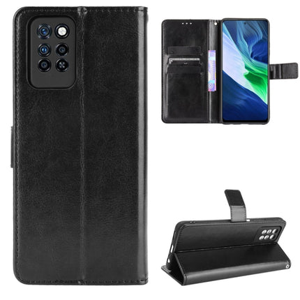 Funda de cuero con tapa horizontal con textura Crazy Horse, ranuras para tarjetas y cordón, para Infinix Note 10, para Blackview A100, para Oukitel C21 Pro, para Oukitel C21, para Umidigi Power 5, para ZTE Blade A51, para ZTE Blade A71