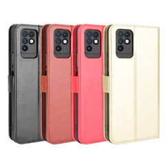 Crazy Horse Texture Horizontal Flip Leather Case with Holder & Card Slots & Lanyard, For Infinix Note 10, For Blackview A100, For Oukitel C21 Pro, For Oukitel C21, For Umidigi Power 5, For ZTE Blade A51, For ZTE Blade A71