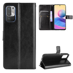 Crazy Horse Texture Horizontal Flip Leather Case with Holder & Card Slots & Lanyard, For Motorola Moto Edge 20 Lite, For Motorola Moto Edge 20 Pro / Edge S Pro, For OPPO A16, For OPPO Reno6 Z, For Xiaomi Redmi Note 10, For Xiaomi Redmi Note 10T 5G