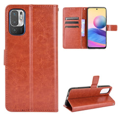 Crazy Horse Texture Horizontal Flip Leather Case with Holder & Card Slots & Lanyard, For Motorola Moto Edge 20 Lite, For Motorola Moto Edge 20 Pro / Edge S Pro, For OPPO A16, For OPPO Reno6 Z, For Xiaomi Redmi Note 10, For Xiaomi Redmi Note 10T 5G