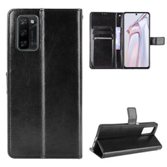 Crazy Horse Texture Horizontal Flip Leather Case with Holder & Card Slots & Lanyard, For T-Mobile REVVL V+ 5G, For vivo V21E 5G, For Infinix Hot 10s X689, For Infinix Note 10 Pro, For Infinix Note 10, For Blackview A100