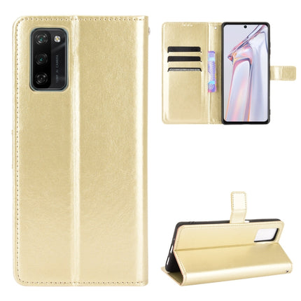Funda de cuero con tapa horizontal con textura Crazy Horse, ranuras para tarjetas y cordón, para Infinix Note 10, para Blackview A100, para Oukitel C21 Pro, para Oukitel C21, para Umidigi Power 5, para ZTE Blade A51, para ZTE Blade A71