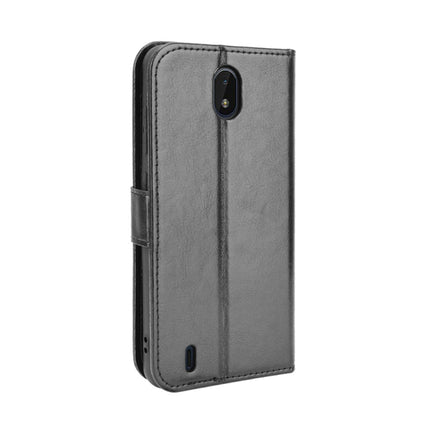Horizontale Flip-Lederhülle mit Crazy Horse-Textur, Halter, Kartenfächern und Trageband, für Nokia XR20, für Samsung Galaxy Z Fold3 5G, für Xiaomi Poco F3 GT, für OnePlus Nord 2 5G, für T-Mobile REVVL V+ 5G, für vivo V21E 5G, für Infinix Hot 10s X689
