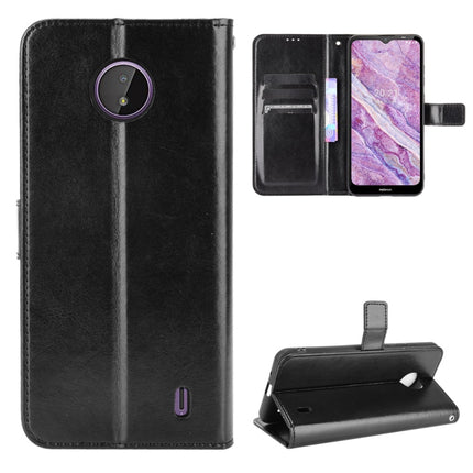 Horizontale Flip-Lederhülle mit Crazy Horse-Textur, Halter, Kartenfächern und Trageband, für Nokia XR20, für Samsung Galaxy Z Fold3 5G, für Xiaomi Poco F3 GT, für OnePlus Nord 2 5G, für T-Mobile REVVL V+ 5G, für vivo V21E 5G, für Infinix Hot 10s X689