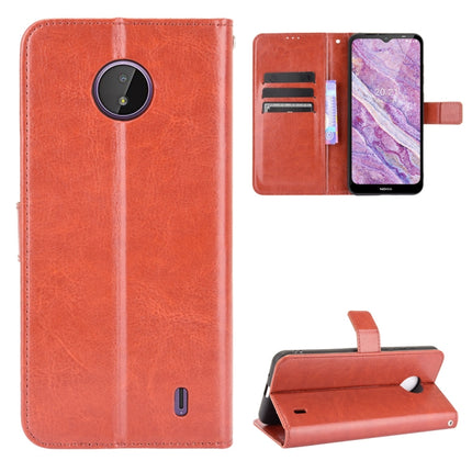 Horizontale Flip-Lederhülle mit Crazy Horse-Textur, Halter, Kartenfächern und Trageband, für Nokia XR20, für Samsung Galaxy Z Fold3 5G, für Xiaomi Poco F3 GT, für OnePlus Nord 2 5G, für T-Mobile REVVL V+ 5G, für vivo V21E 5G, für Infinix Hot 10s X689