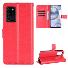 Crazy Horse Texture Horizontal Flip Leather Case with Holder & Card Slots & Lanyard, For Infinix Note 10, For Blackview A100, For Oukitel C21 Pro, For Oukitel C21, For Umidigi Power 5, For ZTE Blade A51, For ZTE Blade A71