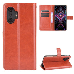 Crazy Horse Texture Horizontal Flip Leather Case with Holder & Card Slots & Lanyard, For Nokia XR20, For Samsung Galaxy Z Fold3 5G, For Xiaomi Poco F3 GT, For OnePlus Nord 2 5G, For T-Mobile REVVL V+ 5G, For vivo V21E 5G, For Infinix Hot 10s X689