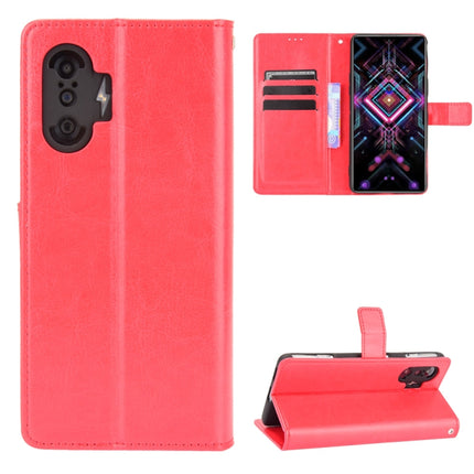 Horizontale Flip-Lederhülle mit Crazy Horse-Textur, Halter, Kartenfächern und Trageband, für Nokia XR20, für Samsung Galaxy Z Fold3 5G, für Xiaomi Poco F3 GT, für OnePlus Nord 2 5G, für T-Mobile REVVL V+ 5G, für vivo V21E 5G, für Infinix Hot 10s X689