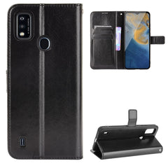 Crazy Horse Texture Horizontal Flip Leather Case with Holder & Card Slots & Lanyard, For Infinix Note 10, For Blackview A100, For Oukitel C21 Pro, For Oukitel C21, For Umidigi Power 5, For ZTE Blade A51, For ZTE Blade A71