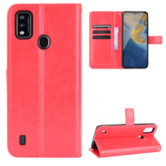 Crazy Horse Texture Horizontal Flip Leather Case with Holder & Card Slots & Lanyard, For Infinix Note 10, For Blackview A100, For Oukitel C21 Pro, For Oukitel C21, For Umidigi Power 5, For ZTE Blade A51, For ZTE Blade A71