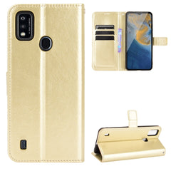 Crazy Horse Texture Horizontal Flip Leather Case with Holder & Card Slots & Lanyard, For Infinix Note 10, For Blackview A100, For Oukitel C21 Pro, For Oukitel C21, For Umidigi Power 5, For ZTE Blade A51, For ZTE Blade A71