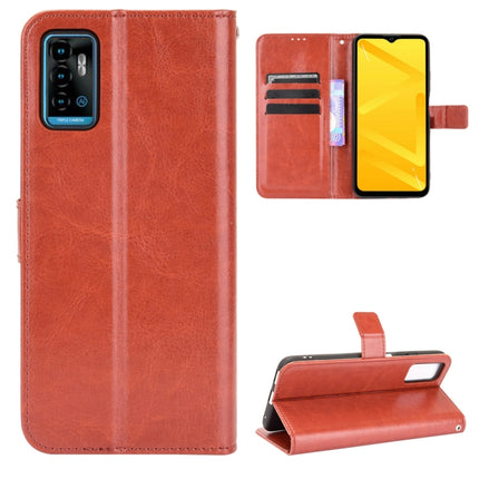 Crazy Horse Texture Horizontal Flip Leather Case with Holder & Card Slots & Lanyard, For Oukitel C21 Pro, For Oukitel C21, For Umidigi Power 5, For ZTE Blade A51, For ZTE Blade A71