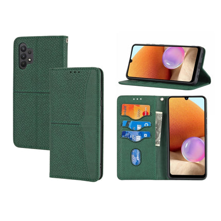 Woven Texture Stitching Magnetic Horizontal Flip PU Leather Case with Holder & Card Slots & Wallet & Lanyard, For Samsung Galaxy A32 4G, For Samsung Galaxy A32 5G, For Samsung Galaxy A42 5G, For Samsung Galaxy A51