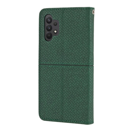 Woven Texture Stitching Magnetic Horizontal Flip PU Leather Case with Holder & Card Slots & Wallet & Lanyard, For Samsung Galaxy A32 4G, For Samsung Galaxy A32 5G, For Samsung Galaxy A42 5G, For Samsung Galaxy A51