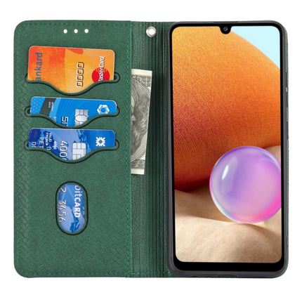Woven Texture Stitching Magnetic Horizontal Flip PU Leather Case with Holder & Card Slots & Wallet & Lanyard, For Samsung Galaxy A32 4G, For Samsung Galaxy A32 5G, For Samsung Galaxy A42 5G, For Samsung Galaxy A51