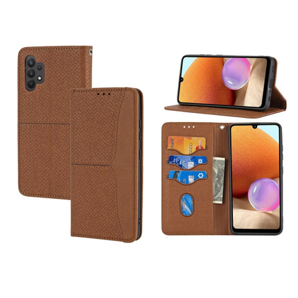 Woven Texture Stitching Magnetic Horizontal Flip PU Leather Case with Holder & Card Slots & Wallet & Lanyard, For Samsung Galaxy A32 4G, For Samsung Galaxy A32 5G, For Samsung Galaxy A42 5G, For Samsung Galaxy A51