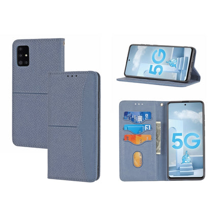 Woven Texture Stitching Magnetic Horizontal Flip PU Leather Case with Holder & Card Slots & Wallet & Lanyard, For Samsung Galaxy A32 4G, For Samsung Galaxy A32 5G, For Samsung Galaxy A42 5G, For Samsung Galaxy A51