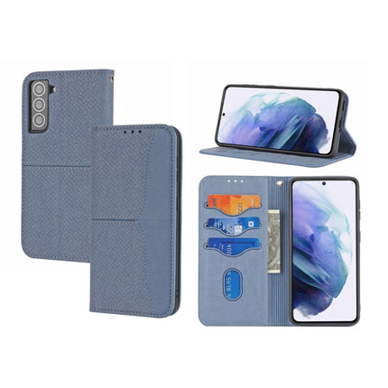 Woven Texture Stitching Magnetic Horizontal Flip PU Leather Case with Holder & Card Slots & Wallet & Lanyard, For Samsung Galaxy A71, For Samsung Galaxy M32, For Samsung Galaxy S21 5G, For Samsung Galaxy S21 FE