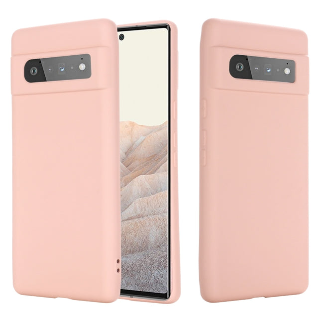 Pure Color Liquid Silicone Shockproof Full Coverage Case, For Google Pixel 6 Pro, For  OnePlus Nord CE 5G