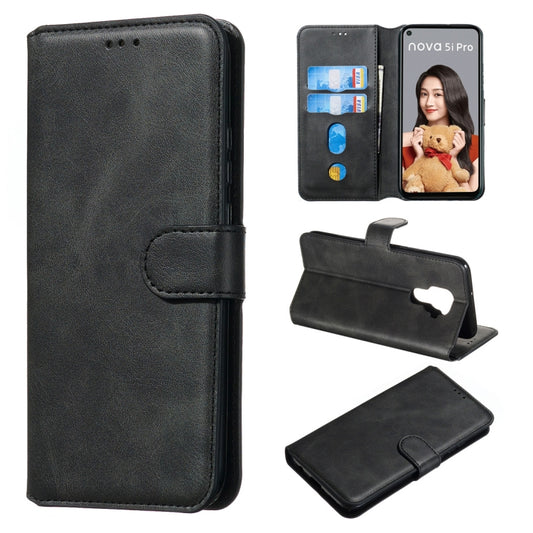 Classic Calf Texture Horizontal Flip PU Leather Case, with Holder & Card Slots & Wallet, For Huawei nova 5i Pro/Mate 30 Lite, For Huawei nova 5 / nova 5 Pro, For Huawei Honor 9X / Honor 9X Pro, For Xiaomi Mi CC9e / Mi A3