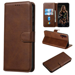 Classic Calf Texture Horizontal Flip PU Leather Case, with Holder & Card Slots & Wallet, For Huawei nova 5i Pro/Mate 30 Lite, For Huawei nova 5 / nova 5 Pro, For Huawei Honor 9X / Honor 9X Pro, For Xiaomi Mi CC9e / Mi A3